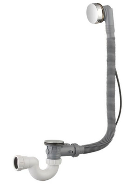 Wiesbaden Wiesbaden Cure Badafvoer met Clickwaste & Badoverloop - Chroom