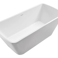 Wiesbaden Wiesbaden Larxx Acryl Vrijstaande Ligbad inclusief Clickwaste, Sifon & Potenset - 170x78x63cm - Wit