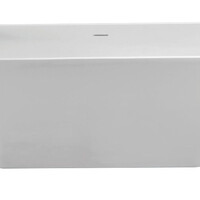 Wiesbaden Wiesbaden Larxx Acryl Vrijstaande Ligbad inclusief Clickwaste, Sifon & Potenset - 170x78x63cm - Wit