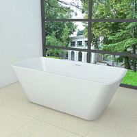 Wiesbaden Wiesbaden Larxx Acryl Vrijstaande Ligbad inclusief Clickwaste, Sifon & Potenset - 170x78x63cm - Wit