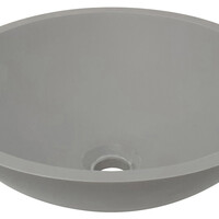 Wiesbaden Wiesbaden Valerie Solid Surface Waskom - Rond - Ø43x13cm - Beton