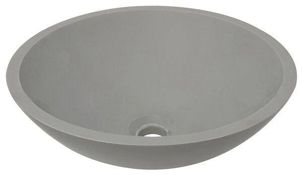 Wiesbaden Wiesbaden Valerie Solid Surface Waskom - Rond - Ø43x13cm - Beton