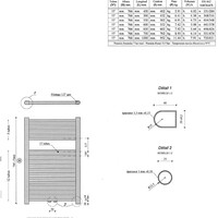 Wiesbaden Wiesbaden Elara Radiator - 76,6x60cm - Mat Zwart