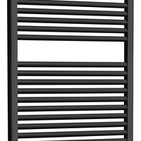 Wiesbaden Wiesbaden Elara Radiator - 181,7x60cm - Mat Zwart