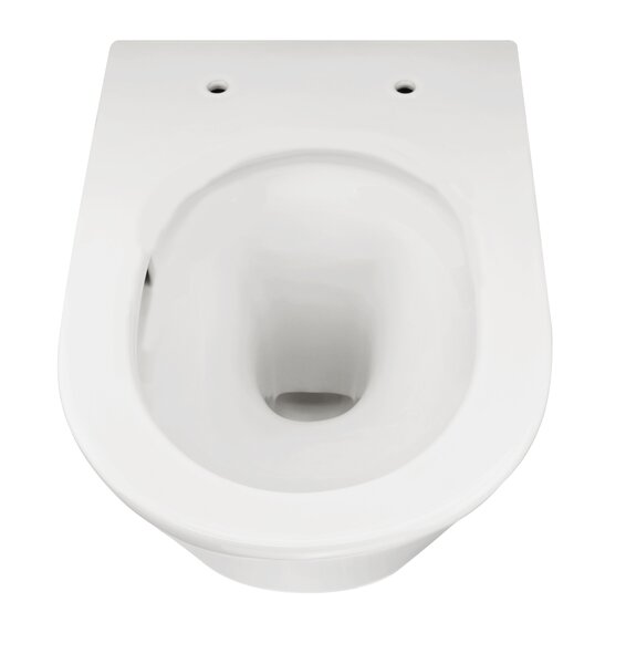 Wiesbaden Wiesbaden Vesta Wandcloset met Tornado Flush - 52cm - Mat Wit
