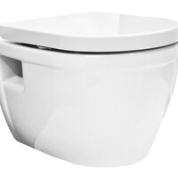 Wiesbaden Wiesbaden Prio Randloos Wandcloset - 52cm - Wit