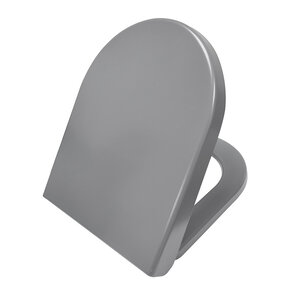 Vesta Toiletzitting met Softclose & Quick Release - Mat Grijs