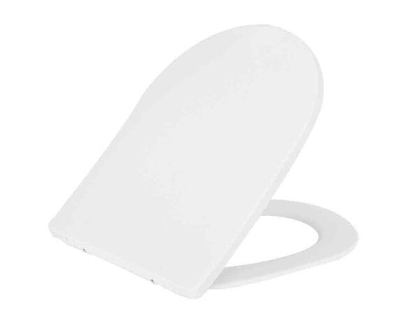 Wiesbaden Wiesbaden Shade Toiletzitting met Softclose & Quick Release - Mat Wit