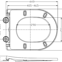 Wiesbaden Wiesbaden Shade Toiletzitting met Softclose & Quick Release - Mat Grijs