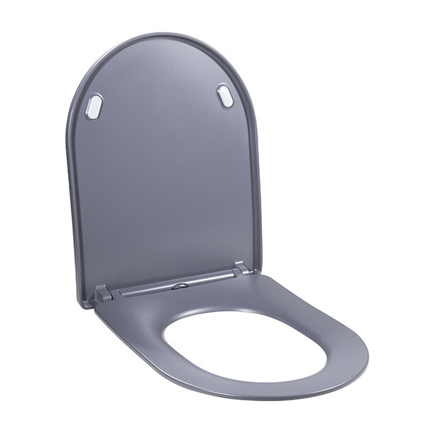 Wiesbaden Wiesbaden Shade Toiletzitting met Softclose & Quick Release - Mat Grijs