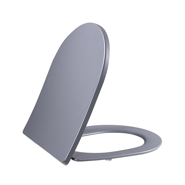 Wiesbaden Wiesbaden Shade Toiletzitting met Softclose & Quick Release - Mat Grijs