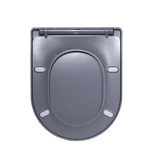 Wiesbaden Wiesbaden Shade Toiletzitting met Softclose & Quick Release - Mat Grijs