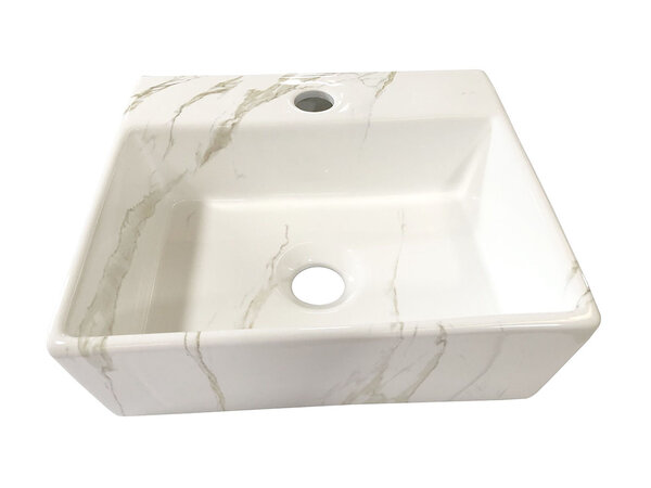 Wiesbaden Wiesbaden Leto Keramisch Fontein - 33,5x29x11cm - Carrara