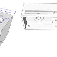 Wiesbaden Wiesbaden Julia Solid Surface Fontein - Kraangat Rechts - 35x20x16cm - Mat Zwart