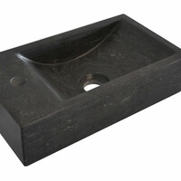 Wiesbaden Wiesbaden B-Stone Natuursteen Fontein - Kraangat Links - 40x22x10cm