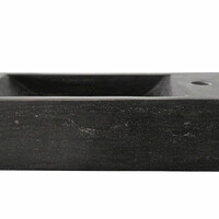 Wiesbaden Wiesbaden B-Stone Natuursteen Fontein - Kraangat Rechts - 40x22x10cm