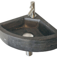 Wiesbaden Wiesbaden B-Stone Natuursteen Hoekfontein - 30x30x10cm
