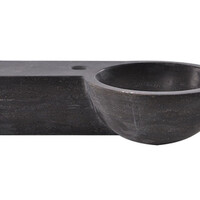 Wiesbaden Wiesbaden B-Stone Natuursteen Fontein - Kraangat Links - 40x23x10cm