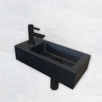 Wiesbaden Wiesbaden Rhea XS Quartz Fonteinset - Rechts - 36x18x9cm