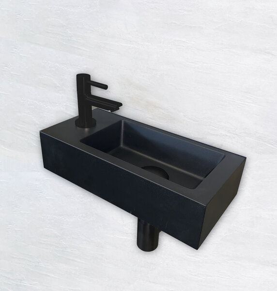 Wiesbaden Wiesbaden Rhea XS Quartz Fonteinset - Rechts - 36x18x9cm