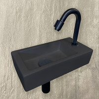 Wiesbaden Wiesbaden Rhea XS Quartz Fonteinset - Rechts - 36x18x9cm