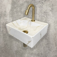 Wiesbaden Wiesbaden Leto Keramisch Fonteinset -33,5x29x11,5cm - Carrara