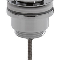 Wiesbaden Wiesbaden Caral Afvoerplug met Clickwaste -  Chroom