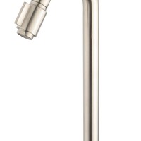 Wiesbaden Wiesbaden Victoria XL Opbouw Fonteinkraan - Draaiknop - Geborsteld RVS