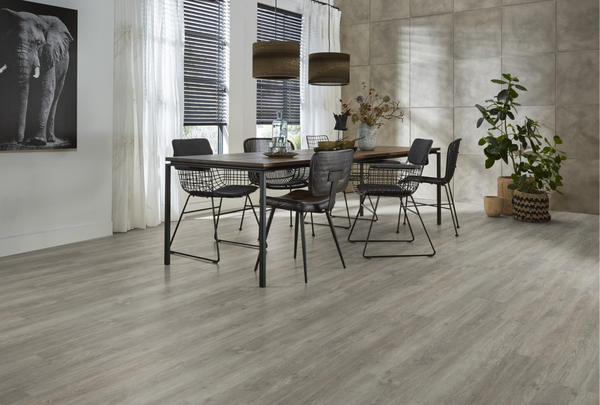 Floorlife Floorlife Bankstown Klik PVC Vloer met Geïntegreerde Ondervloer - Grey