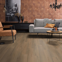 Floorlife Floorlife Barnet Klik PVC Vloer met Geïntegreerde Ondervloer - Dark Oak