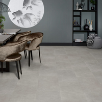 Floorlife Floorlife Basic Klik PVC Tegelvloer met Geïntegreerde Ondervloer - Light Grey