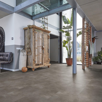 Floorlife Floorlife Ealing Klik PVC Tegelvloer met Geïntegreerde Ondervloer - Warm Grey
