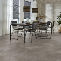 Floorlife Floorlife Ealing Klik PVC Tegelvloer met Geïntegreerde Ondervloer - Warm Grey
