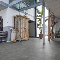 Floorlife Floorlife Ealing Klik PVC Tegelvloer met Geïntegreerde Ondervloer - Grey