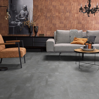 Floorlife Floorlife Ealing Klik PVC Tegelvloer met Geïntegreerde Ondervloer - Grey