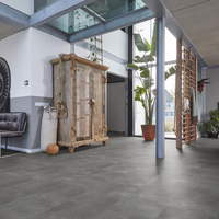 Floorlife Floorlife Ealing Klik PVC Tegelvloer met Geïntegreerde Ondervloer - Dark Grey