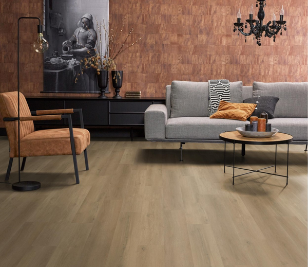 Floorlife Floorlife Greenwich Klik PVC Vloer met Geïntegreerde Ondervloer - Warm Oak