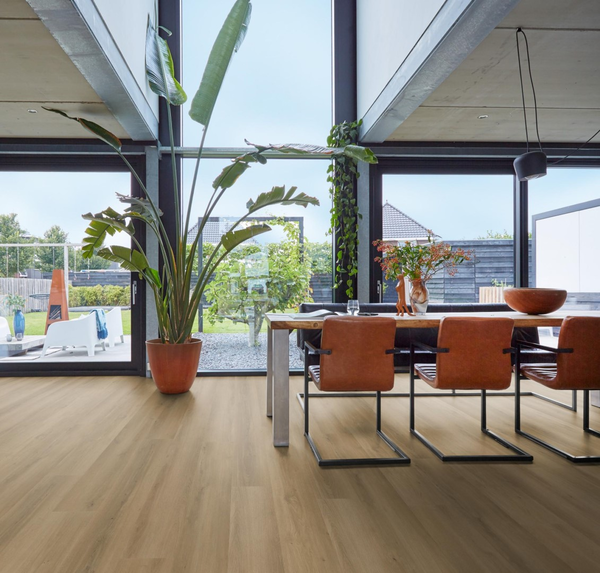 Floorlife Floorlife Greenwich Klik PVC Vloer met Geïntegreerde Ondervloer - Dark Oak