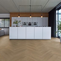 Floorlife Floorlife Herringbone Klik PVC Visgraat Vloer met Geïntegreerde Ondervloer - Sun Kissed