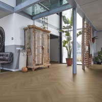 Floorlife Floorlife Herringbone Klik PVC Visgraat Vloer met Geïntegreerde Ondervloer - Sun Kissed