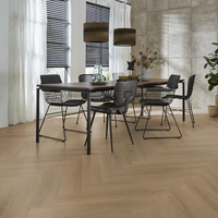 Floorlife Floorlife Herringbone Klik PVC Visgraat Vloer met Geïntegreerde Ondervloer - Sun Kissed