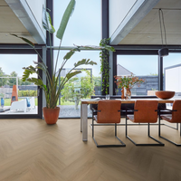 Floorlife Floorlife Herringbone Klik PVC Visgraat Vloer met Geïntegreerde Ondervloer - Sun Kissed