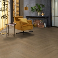 Floorlife Floorlife Herringbone Klik PVC Visgraat Vloer met Geïntegreerde Ondervloer - Sun Kissed