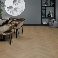 Floorlife Floorlife Herringbone Klik PVC Visgraat Vloer met Geïntegreerde Ondervloer - Sun Kissed