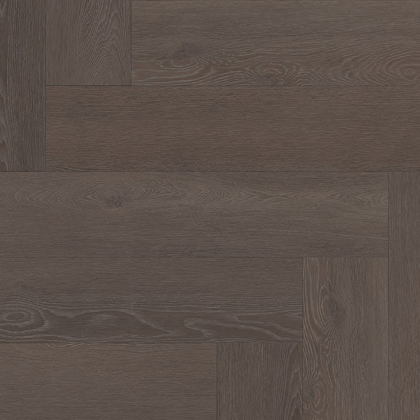 Floorlife Floorlife Herringbone Klik PVC Visgraat Vloer met Geïntegreerde Ondervloer - Charcoal