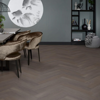 Floorlife Floorlife Herringbone Klik PVC Visgraat Vloer met Geïntegreerde Ondervloer - Charcoal