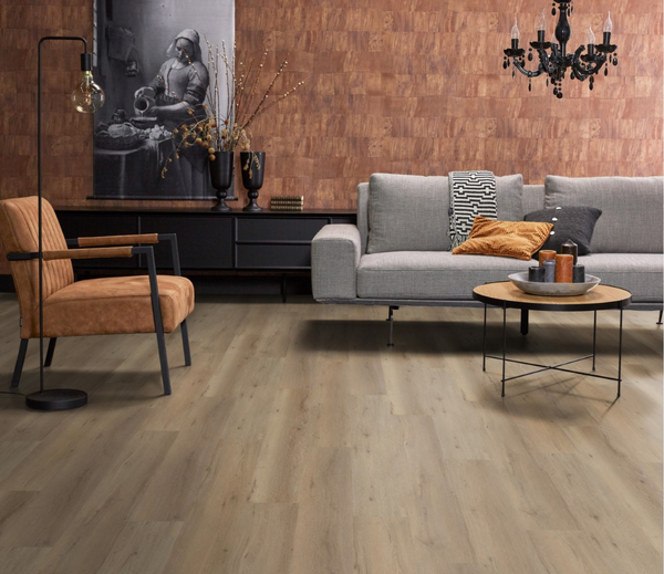 Floorlife Floorlife Leyton Klik PVC Vloer met Geïntegreerde Ondervloer - Natural Oak