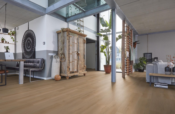 Floorlife Floorlife Leyton Klik PVC Vloer met Geïntegreerde Ondervloer - Warm Oak