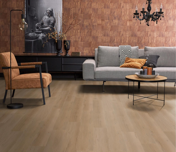 Floorlife Floorlife Leyton Klik PVC Vloer met Geïntegreerde Ondervloer - Warm Oak