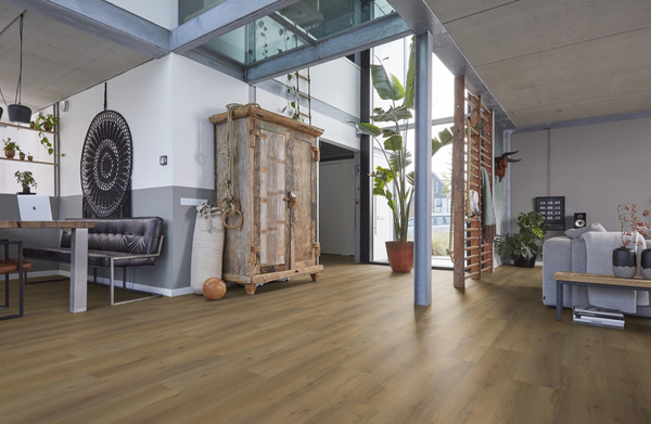 Floorlife Floorlife Leyton Klik PVC Vloer met Geïntegreerde Ondervloer - Dark Oak